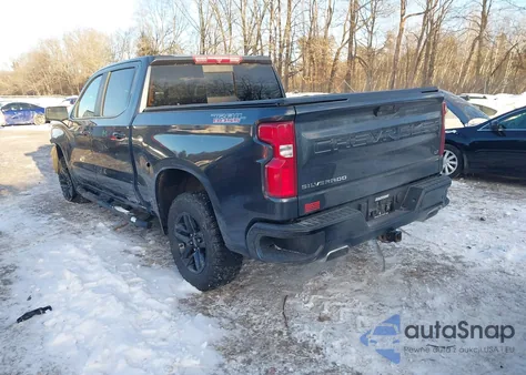 2020 Chevrolet Silverado 1500 4Wd Short Bed Lt Trail Boss из США, поврежденный, VIN 3GCPYFED2LG375779